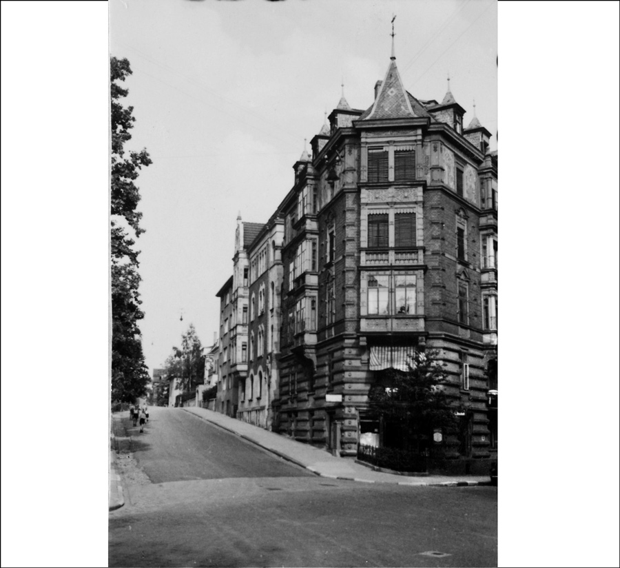 Sattlerstraße (Höhe Nr. 1) Zeitsprung Stuttgart